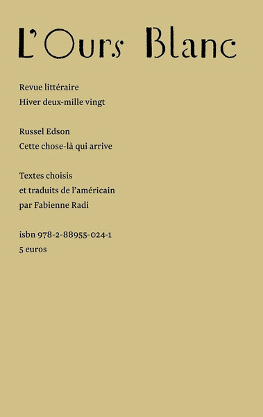 Picture of Cette chose-là qui arrive