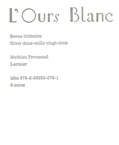 Picture of Larmier