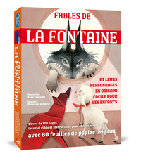 Image de Les Fables de La Fontaine et les personnages en origami