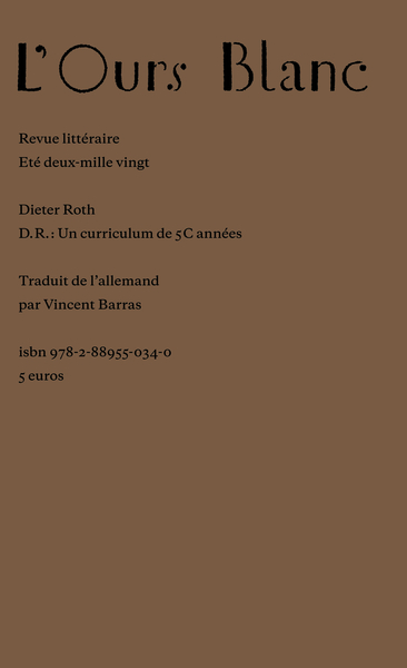 Image de D.R. Un curriculum de 50 années