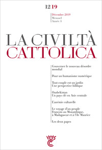 Picture of Civilta Cattolica décembre 2019