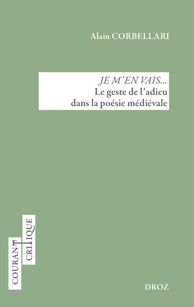 Picture of JE M'EN VAIS...
