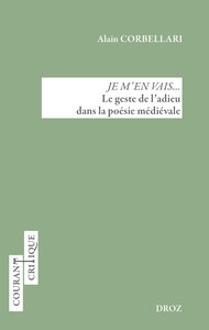 Picture of JE M'EN VAIS...