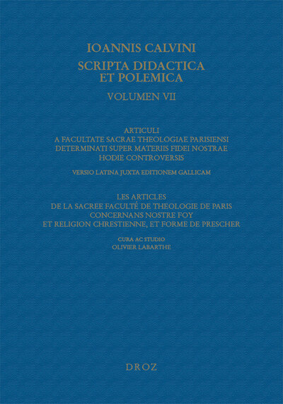 Picture of Articuli a Facultate sacrae theologiae Parisiensi determinati super materiis fidei nostrae hodie con