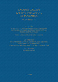 Picture of Articuli a Facultate sacrae theologiae Parisiensi determinati super materiis fidei nostrae hodie con