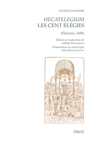 Image de Hecatelegium / Les cent élégies