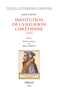 Image de INSTITUTION DE LA RELIGION CHRETIENNE (1541)