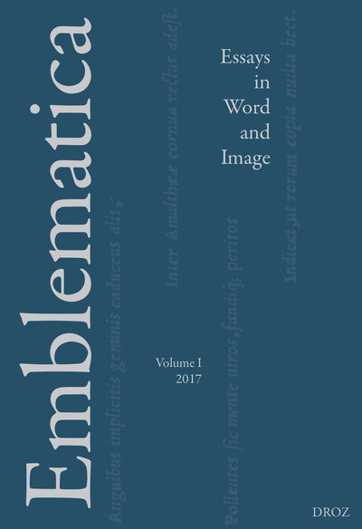 Picture of Emblematica: Essays in Word and Image, Vol. 1 (2017)
