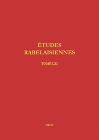 Picture of Études rabelaisiennes