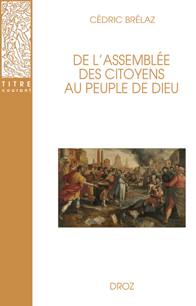 Picture of De l'assemblée des citoyens au peuple de Dieu