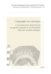 Picture of L'épigraphie sur céramique