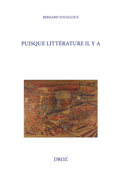 Picture of Puisque littérature il y a