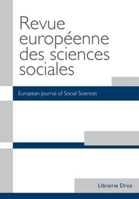 Image de Revue européenne des sciences sociales