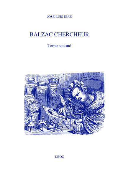 Image de Balzac chercheur