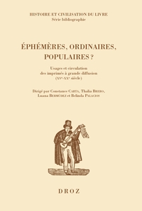 Image de Ephémères, ordinaires, populaires ?