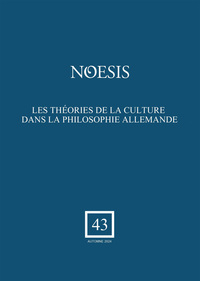 Image de Les théories de la culture dans la philosophie allemande