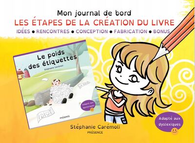 Image de Mon journal de bord : Les étapes de la création du livre "Le poids des étiquettes"