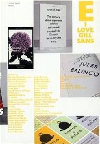 Picture of I Love Type 05 - Gill Sans /anglais