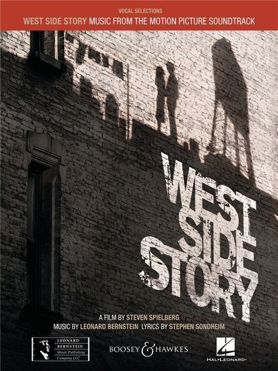 Image de LEONARD BERNSTEIN : WEST SIDE STORY-VOCAL SELECTIONS - PIANO, VOIX & GUITARE - 11 CHANSONS B.O