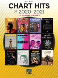 Picture of CHART HITS OF 2020-2021 -  PIANO