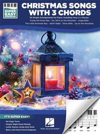 Image de CHRISTMAS SONGS WITH 3 CHORDS -SUPER EASY SONGBOOK - RECUEIL - PIANO FACILE