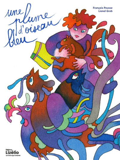 Picture of Une plume d'oiseau bleu