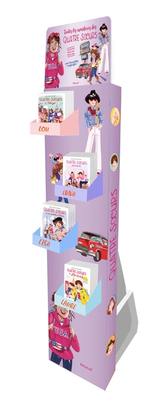 Image de PLV Colonne de sol_28 EX_Quatre soeurs 2022 AUCHAN