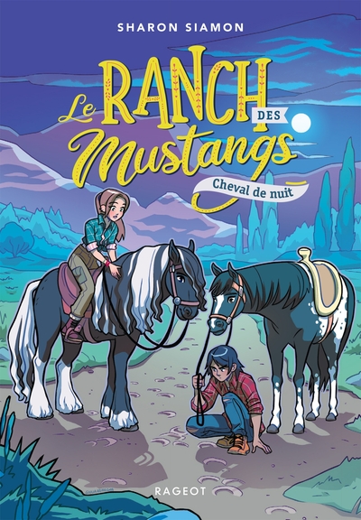 Picture of Le ranch des Mustangs - Cheval de nuit