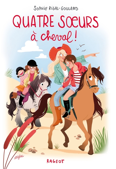 Image de Quatre soeurs à cheval !