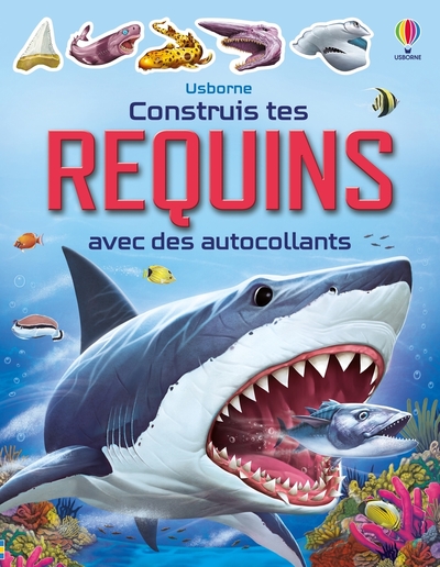 Image de Construis tes requins avec des autocollants - Dès 5 ans