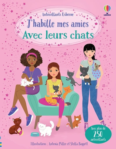 Picture of J'habille mes amies Avec leurs chats - dès 5 ans