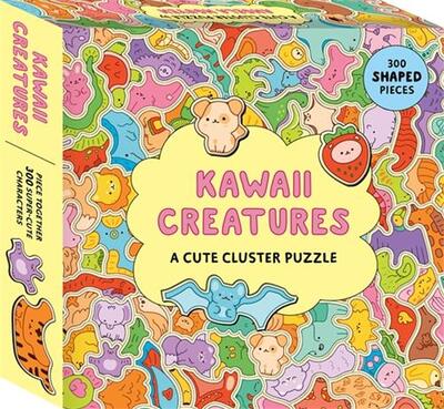 Picture of Kawaii Creatures A Cute Cluster Puzzle: 300 shaped pieces /anglais