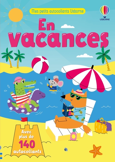 Picture of En vacances - Mes petits autocollants Usborne - dès 3 ans
