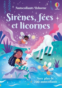 Image de Sirènes, fées et licornes - Autocollants Usborne volume multiple - dès 3 ans