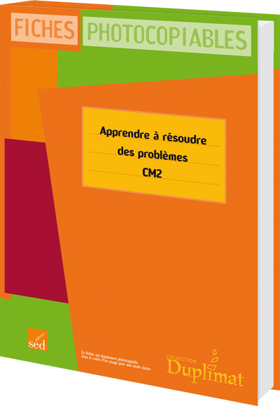 Picture of APPRENDRE A RESOUDRE DES PROBLEMES - CM2