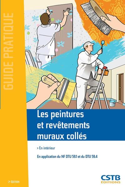 Image de Les peintures et revêtements muraux collés