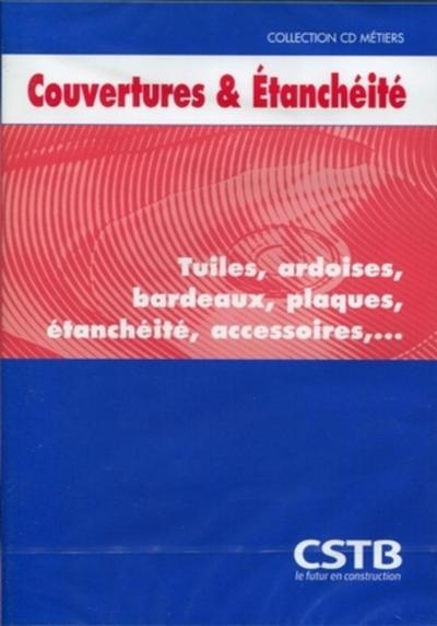 Picture of CD COUVERTURES & ETANCHEITE. TUILES, ARDOISES, BARDEAUX, PLAQUES, ETANCHEITE, AC