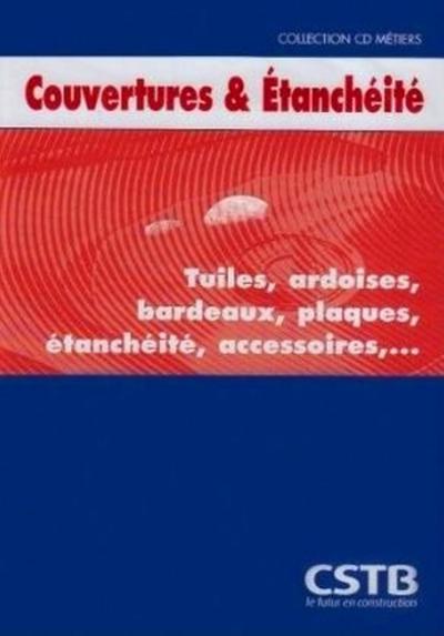 Picture of CD COUVERTURES ET ETANCHEITE. TUILES, ARDOISES, BARDEAUX, PLAQUES, ETANCHEITE, A