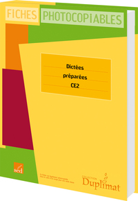 Picture of DICTEES PREPAREES - CE2