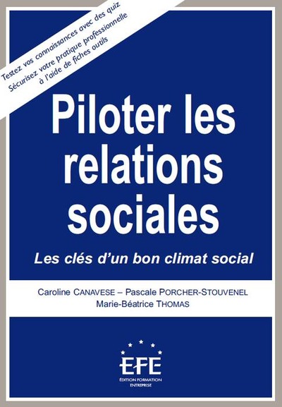 Image de PILOTER LES RELATIONS SOCIALES