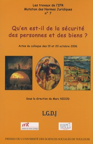 Image de QU'EN EST-IL DE LA SÉCURITÉ DES PERSONNES ET DES BIENS ?