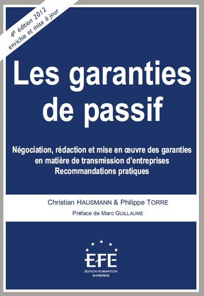 Picture of LES GARANTIES DE PASSIF - 4ÈME ÉDITION
