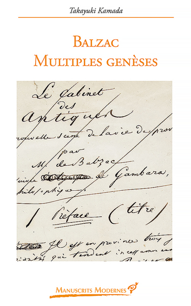 Image de Balzac. Multiples genèses