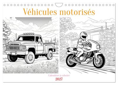 Image de Véhicules motorisés (Calendrier mural 2027 DIN A4 vertical), CALVENDO calendrier mensuel