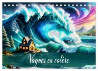 Image de Vagues en colère (Calendrier de bureau 2027 DIN A5 vertical), CALVENDO calendrier mensuel