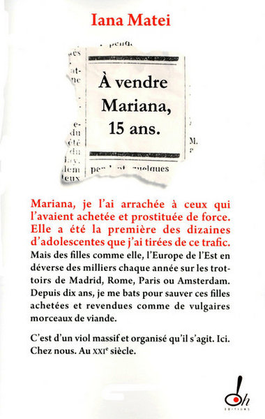 Image de À vendre Mariana, 15 ans