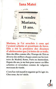 Image de À vendre Mariana, 15 ans