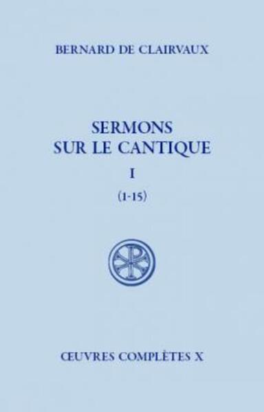 Picture of SC 414 SERMONS SUR LE CANTIQUE, I