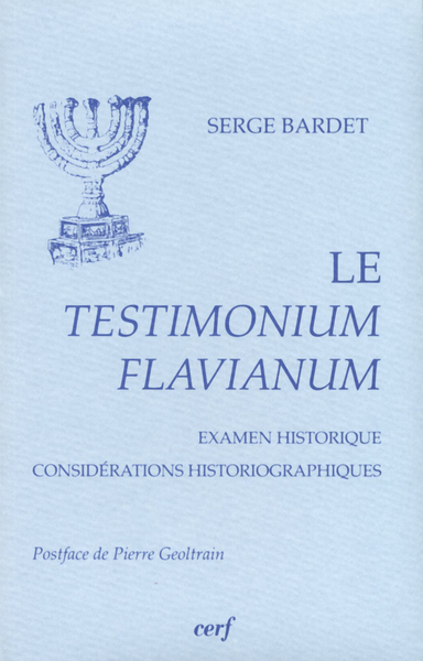 Picture of LE TESTIMONIUM FLAVIANUM