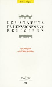 Picture of LES STATUTS DE L'ENSEIGNEMENT RELIGIEUX